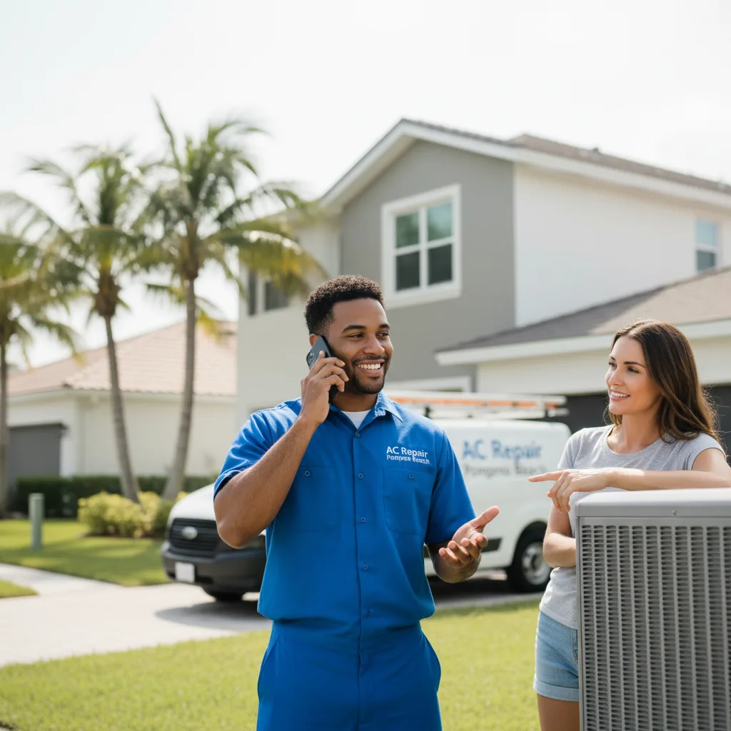 AC Repair Pompano Beach customer support in Hooks